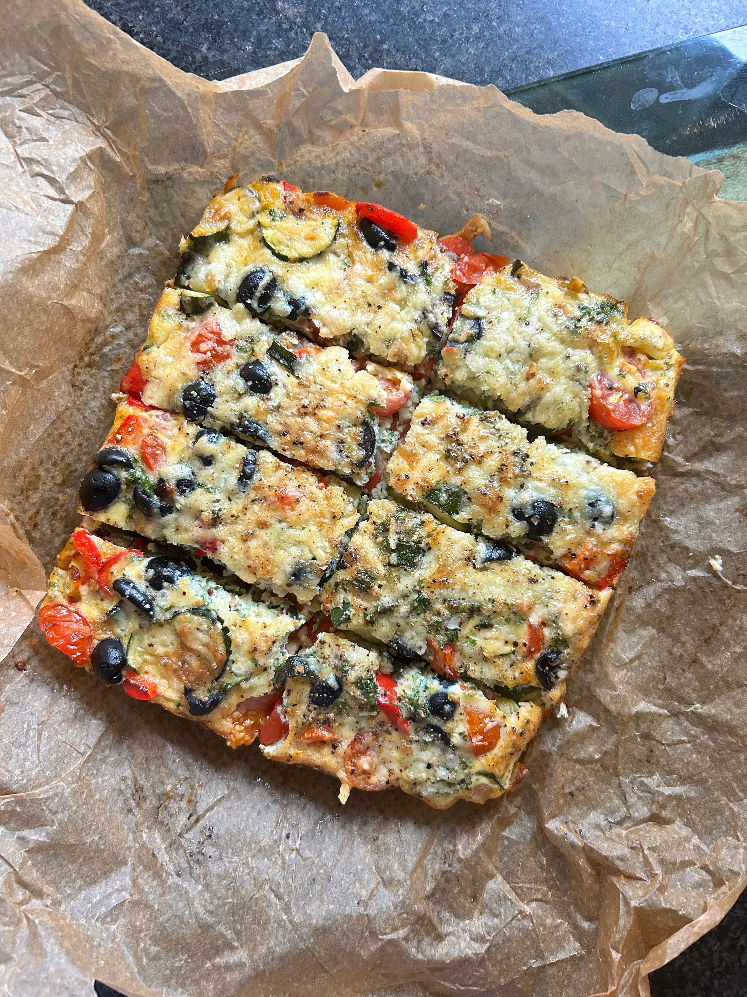 Tomato & Courgette Frittata
