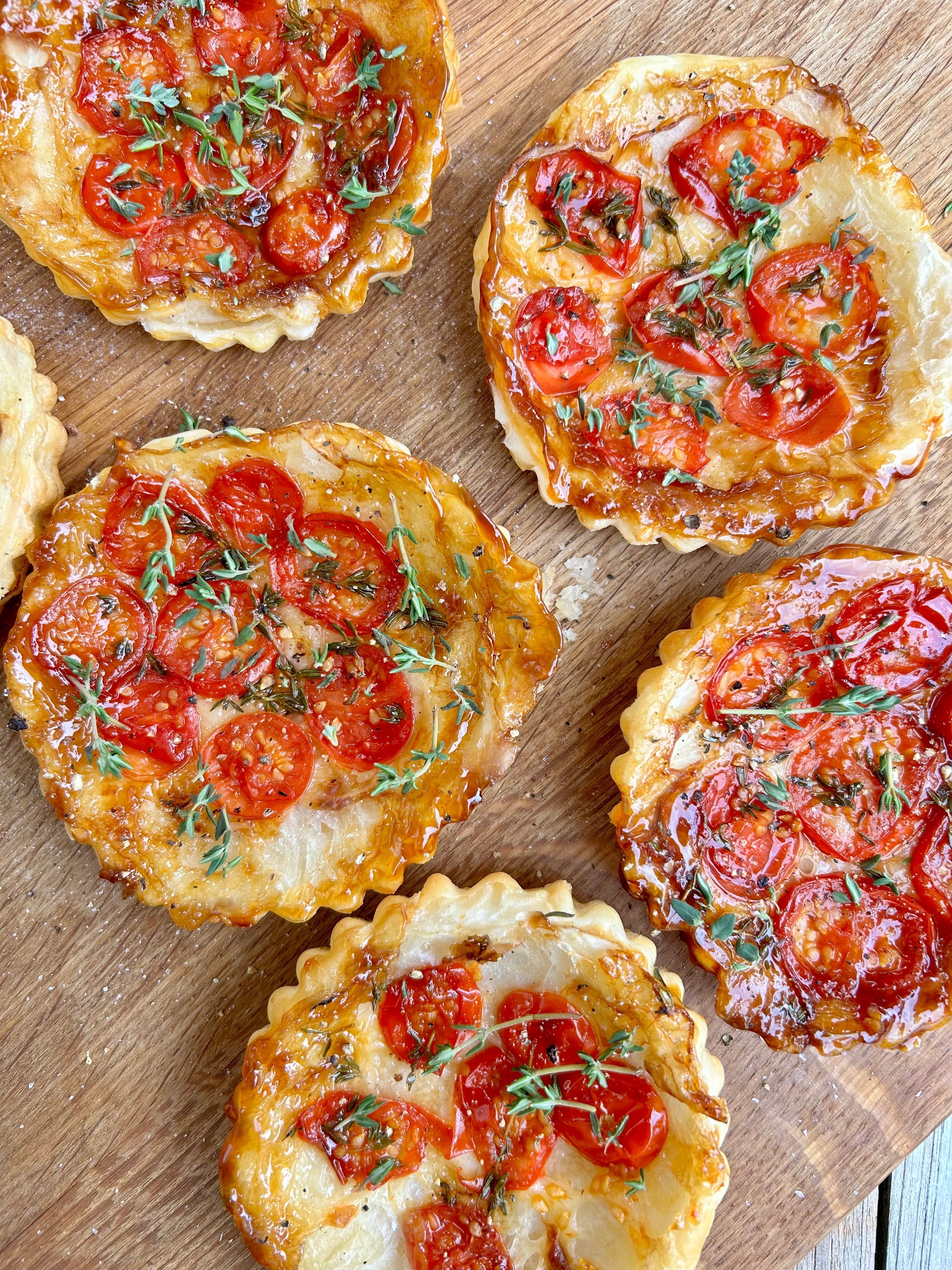 Tomato Tarte Tatins