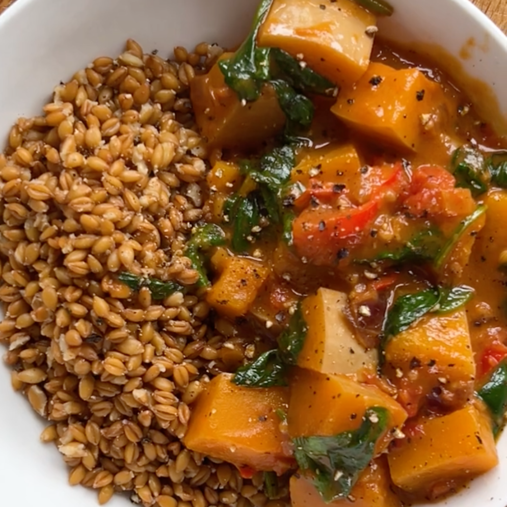 ROASTED COCONUT, LIME & TAMARIND CURRY